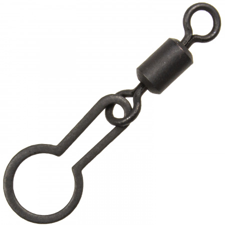 Вертлюг с клипсой для PVA VN Tackle PVA Clip Swivel sz8, 10шт