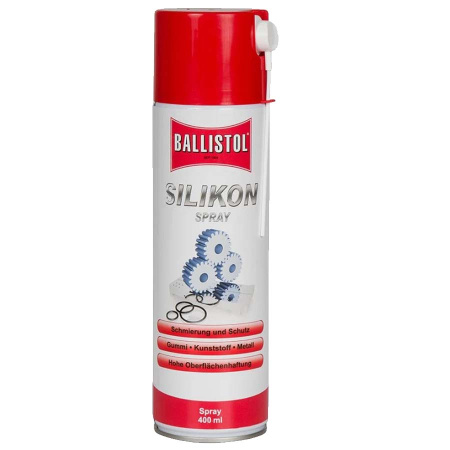 Смазка силиконовая Silikonspray, 400мл, Ballistol