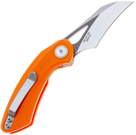 Нож Bestech Bihai 14C28N, рукоять G10 (оранжевая)