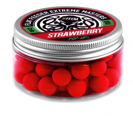 Бойлы FFEM Pop-Up Strawberry 12mm