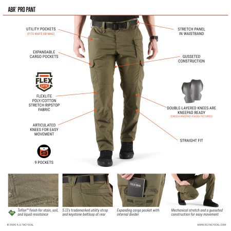 Брюки ABR Pro 186 RANGER GREEN