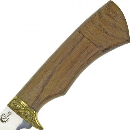 Нож Следопыт,ст.65х13,литье,рукоять из ценных пород дерева