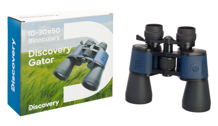 Бинокль Levenhuk Discovery New Gator 10–30x50