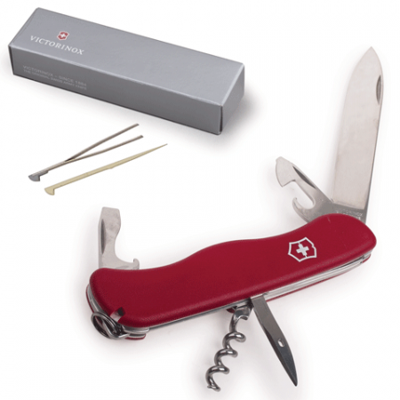 Нож перочинный VICTORINOX Picknicker 11 функций красный (0.8353)