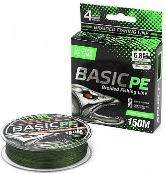 Шнур Select Basic PE 150m (dark green.)