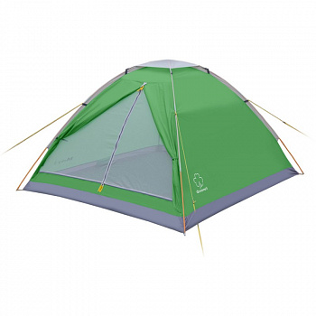 Палатка "Моби 3 V2" Зеленый/свет.серый