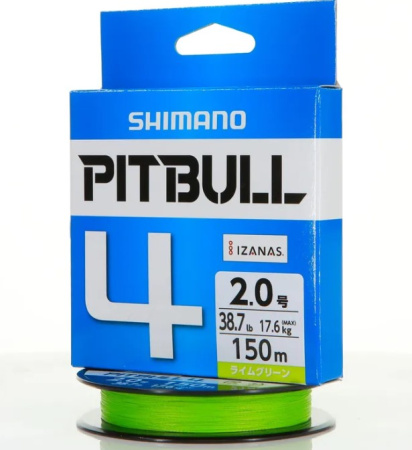 Плетёный шнур Shimano Pitbill 4 150m