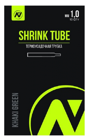 Термоусадочная трубка VN Tackle Shrink Tube 1мм khaki green