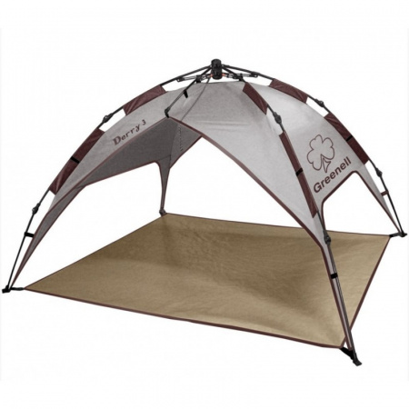 Палатка с автоматическим каркасом "Дерри 3" Коричневый