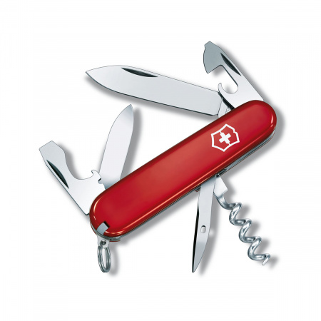 Нож Victorinox Tourist 12 функций красный