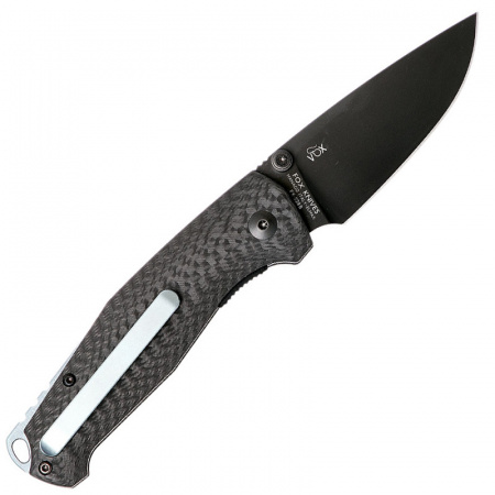 Нож FOX FFX-528 TUR  - складной, рук-ть карбон, клинок ELMAX