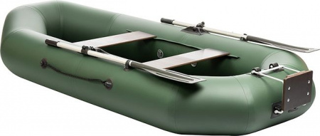 Лодка Шкипер 260 RN (зеленый)