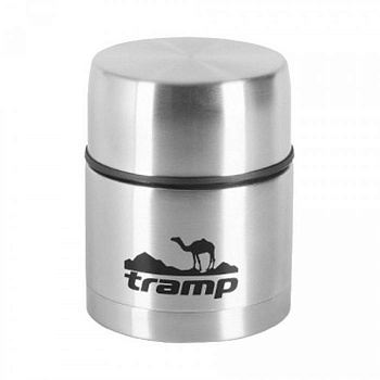 Термос с широким горлом 0,5 литра Tramp (серый)