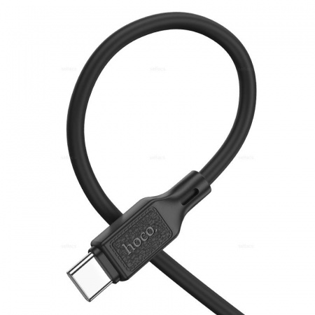 USB кабель Hoco X90 Type-C силиконовый,1м (black)