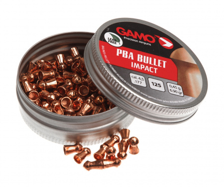 Пуля пневм. "Gamo PBA Bullet", кал. 4,5 мм., (125 шт.) (в кор. 24 бан.)