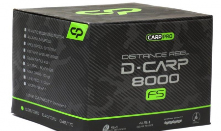 Катушкa CARP PRO  D-Carp Carp 8000 FS