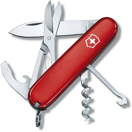 Нож Victorinox Centurion 15 функций красный