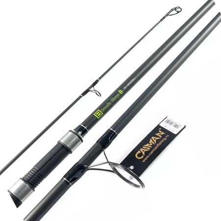 Удилище карповое Caiman Black Ray II Carp BY29334 3.9m,3.75lbs 2pcs