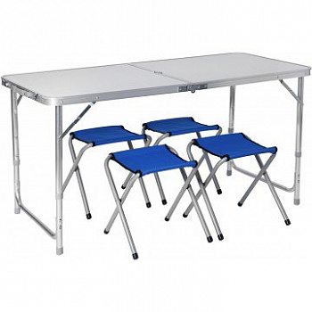 Набор мебели, стол + 4 табурета PR-HF10471-1