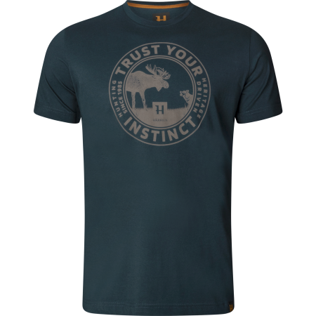 Футболка HARKILA Härkila Moose S/S t-shirt dark navy