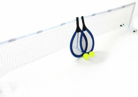 Набор для игры в теннис (состав набора: 2 теннисные ракетки, теннисная сетка, 2 мяча, насос)