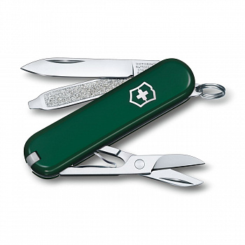 Нож Victorinox Classic 7 функций зеленый