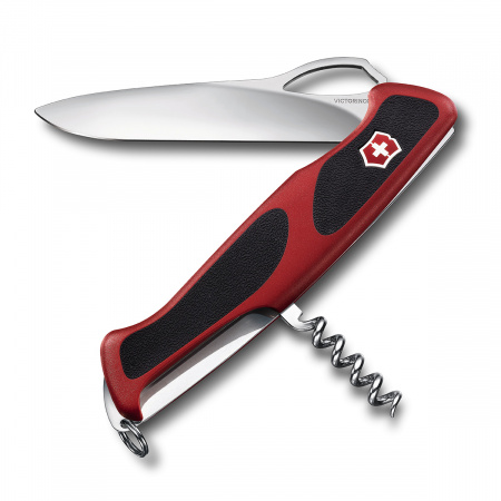 Нож Victorinox Ranger Grip 5 функций красно-черный