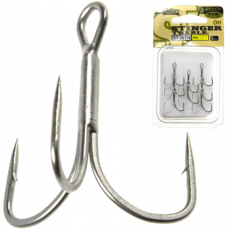 Тройники Cultiva ST-26TN Stinger Triple Hook #6 8pcs