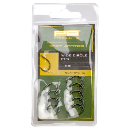 Крючки карповые PB Products Wide Circle Hook PTFE (8)