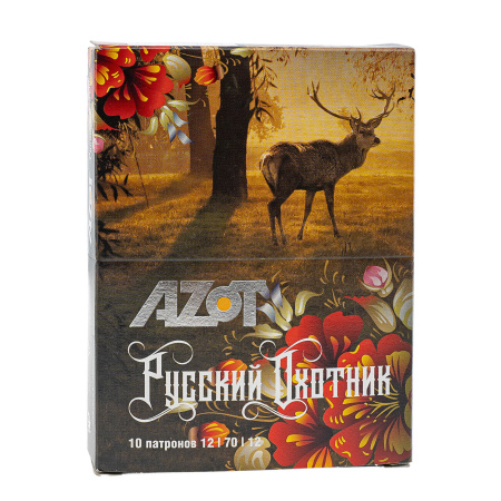 Патрон Азот 12/70 Пуля "Азот" 36г Русский Охотник