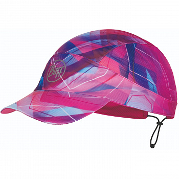 Кепка BUFF Pack Run Cap Patterned R-ShatteRed Multi