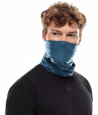 Бандана Buff Coolnet UV+ insect Shield Solid Eclipse Blue