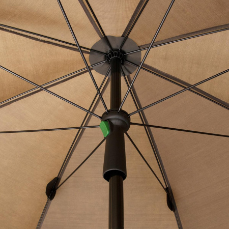 Зонт с тентом d 2,4м прямой закрытый NISUS N-240-TZ