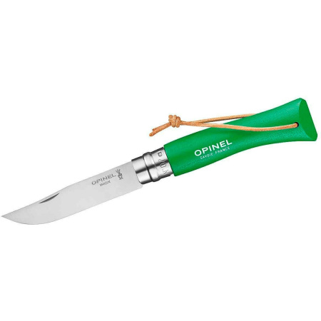 Нож Opinel №7 Trekking нержавеющая сталь, зелёный
