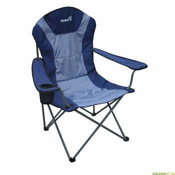 Кресло складное Т-750-99806H; синий/голубой Helios