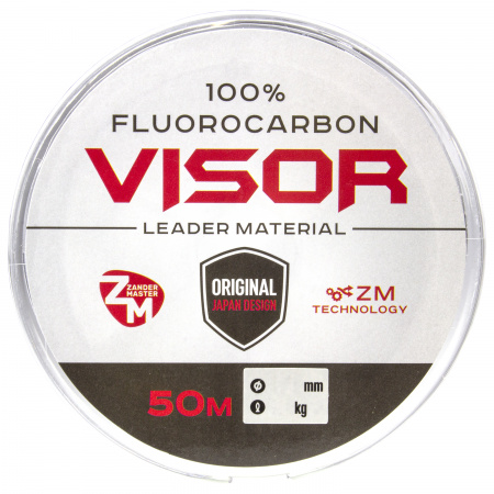 Леска флюорокарбоновая ZM VIZOR FLUOROCARBON 100%  50m