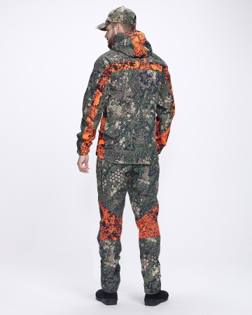 Костюм TRITON "CHAMELEON PRO" -5 (SoftShell, Green Line/Signal)