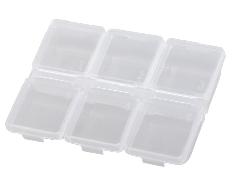 Коробка рыболов. Meiho FB-6 FLY BOX 85x62x14 6 яч.