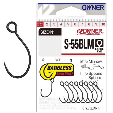 Крючок OWNER S-55BLM №8 9шт