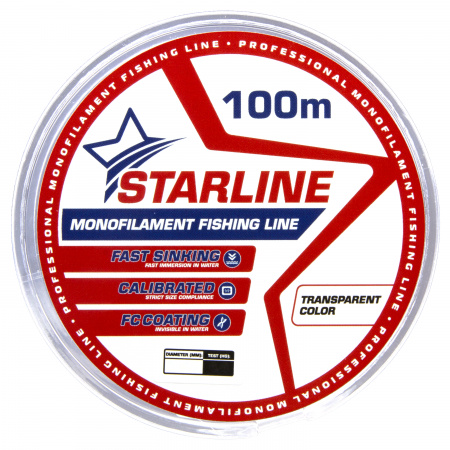Монофильная леска IAM Starline 100м 0.16мм