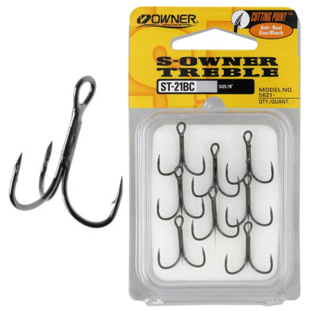 Крючок Owner Triple ST-21BC № 10