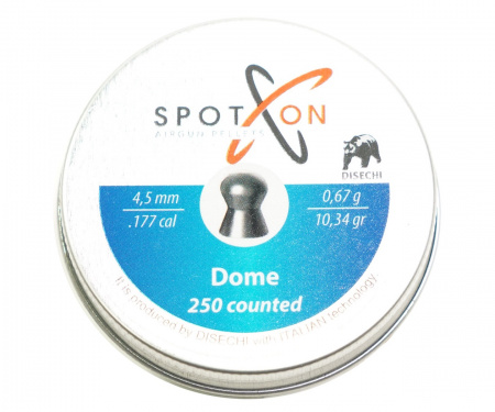Пуля пневм. SPOTON Dome 4,5 мм, 0,67 гр.