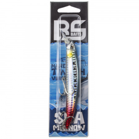 Воблер BS Baits SEA WOLF 110 Sinking 27g, red tail