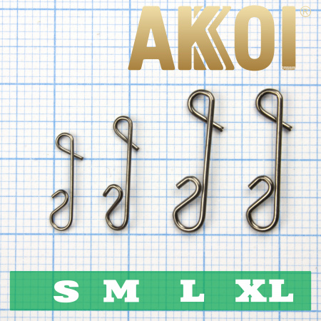 Застежка AKKOI SNAP SB01 безузловая XL (35кг,6шт)