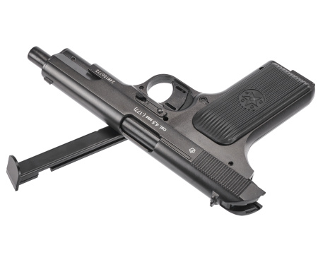 Пистолет пневм. BORNER TT Blowback, кал. 4,5 мм /BBs