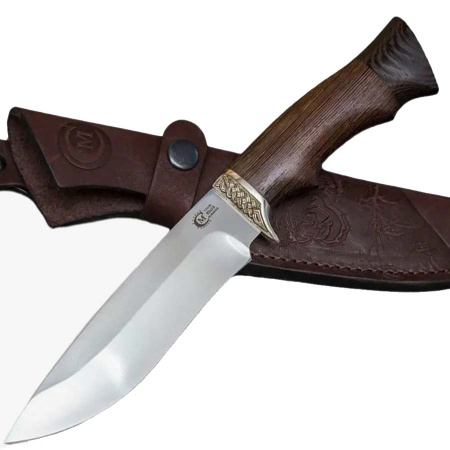 Нож Близнец,кован ст95х18,венге,литье