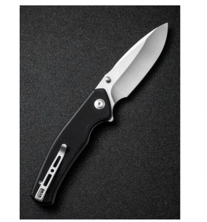 Складной нож SENCUT Slashkin D2 Steel Satin Finished Handle G10 Black