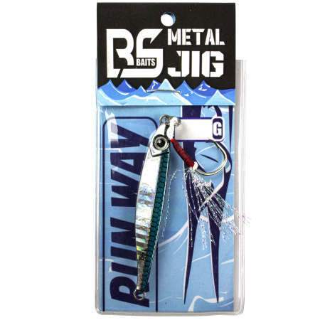 Пилькер BS Baits Runway "Fox 1AS" цв. Blue. 21гр