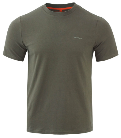 Футболка мужская с коротким рукавом WerWolf 303-102 Dark Olive (ч/з)