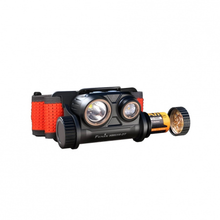 Фонарь Fenix HM65R-DT Dual LED 1500 Lm Black